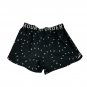 Under Armour Youth Girls Black Elastic Waist Printed Shorts Size Small