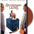 Secondhand Lions DVD 2003 Michael Caine Robert Duvall Warner Bros Widescreen PG Secondhand Lions DVD 2003 Michael Caine Robert Duvall Warner Bros Widescreen PG