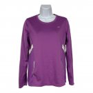 New Balance Womens Long Sleeve Athletic Shirt Medium Purple Moisture-Wicking Top New Balance Womens Long Sleeve Athletic Shirt Medium Purple Moisture-Wicking Top