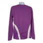 New Balance Womens Long Sleeve Athletic Shirt Medium Purple Moisture-Wicking Top