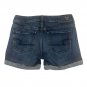 American Eagle Outfitters Womens Midi Denim Shorts Size 2 Stretch Dark Wash