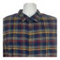 J.Crew Mens XL Flannel Button-Up Shirt Multicolor Plaid Long Sleeve 100% Cotton