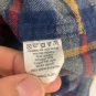 J.Crew Mens XL Flannel Button-Up Shirt Multicolor Plaid Long Sleeve 100% Cotton