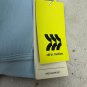 All In Motion Sports Bra 38C High-Support Adjustable Straps Zip Front Blue