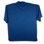 Ben Hogan Performance Mens 2XL Polo Shirt Blue Short Sleeve Moisture-Wicking