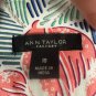 Ann Taylor Factory Womens Floral Print Cropped Pants Size 10 Cotton/Spandex