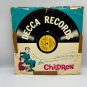 Frank Luther Manners Can Be Fun Decca Childrens Series CU 105 Vinyl LP 33 RPM