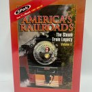 America’s Railroads The Steam Train Legacy Vol II DVD Set New Sealed 3-Disc America’s Railroads The Steam Train Legacy Vol II DVD Set New Sealed 3-Disc