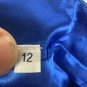 Two-Piece Blue Beaded Embellished Womens Dress By Cinderella Size 12