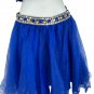 Two-Piece Blue Beaded Embellished Womens Dress By Cinderella Size 12