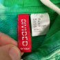 Divided By H&M Womens Zip-Up Hoodie Size 8 Green Tie-Dye Cotton Casual Fit