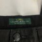 Lauren Ralph Lauren Womens Black Embroidered Jeans Slim Fit Size 8 Stretch Denim