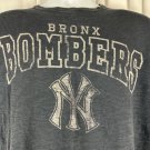 Bronx Bombers Banner T-Shirt Medium Black 100% Cotton Bronx Bombers Banner T-Shirt Medium Black 100% Cotton