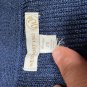 Westport 1962 Womens Plus 2X Navy Blue Pullover V-Neck Sweater Metallic Stretch