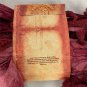 Mudd Oblong Scarf Womens Burgundy Lightweight Fringe Viscose Soft Versatile New