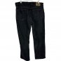 Wrangler Mens Black Denim Regular Fit Jeans 36x30 85% Cotton 24% Polyester
