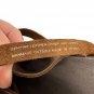 Timberland Mens 11M Brown Leather Slide Sandals Smart Comfort System 37307