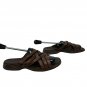 Timberland Mens 11M Brown Leather Slide Sandals Smart Comfort System 37307