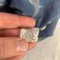 J.Crew Mens Leaf Print Blue Button-Down Short Sleeve Cotton Shirt Size L