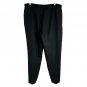 Eileen Fisher Womens Petite Black Pants Italian Fabric Size PL