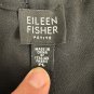 Eileen Fisher Womens Petite Black Pants Italian Fabric Size PL