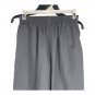 Landau Medium Petite Womens Gray Elastic Waist Scrub Pants Lightweight