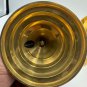 Brass Twisted Spiral Taper Candle Holders Set Of 3 Decorative Pieces