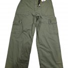 Lee Womens Loose Straight Cargo Pants Size 6 Mid-Rise Mercantile Green