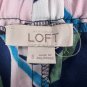 Ann Taylor Loft Womens Floral Maxi Skirt Size S Polyester Blue/Green