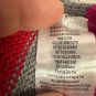 Striped Knit Scarf With Fringes & Multicolor Design