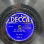 Ink Spots Do I Worry? / Java Jive 1940s 78 RPM Vinyl Record Decca Labe