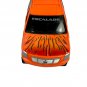 Cadillac Escalade EXT Toy Truck Orange Off-Road Monster Wheels Die-Cast Model
