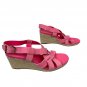 Cole Haan Grand 360 Pink Suede Wedge Sandals Womenâs 7B