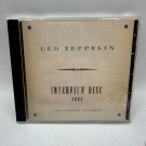 Led Zeppelin Interview Disc 2003 Promotional CD Rare Collectors Item Led Zeppelin Interview Disc 2003 Promotional CD Rare Collectors Item