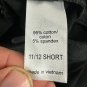 Maurices Women's Black Pants 11/12 Short Cotton/Spandex