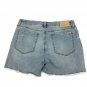 Seven7 Womens Size 12 Weekend Denim Shorts Distressed Frayed Hem