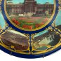 Idaho State Capitol Collectible Souvenir Plate 9&acirc;�� Metal The Gem State