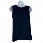 St. John's Bay Women's Navy Blue Cotton Tank Top Size L