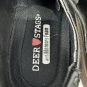 Deer Stags Matthew Mens Black Oxford Shoes Memory Foam Simulated Leather Size 12