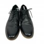Deer Stags Matthew Mens Black Oxford Shoes Memory Foam Simulated Leather Size 12