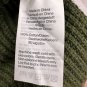 J Crew Mercantile XS V-Neck Olive Green Knit Cotton Pullover Sweater Womens