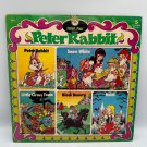 Peter Rabbit Records Five Favorite Childrens Stories LP 33 RPM Peter Pan 8237 Peter Rabbit Records Five Favorite Childrens Stories LP 33 RPM Peter Pan 8237