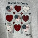 Fruit Of The Loom Vintage Heart Of The Country Sweatshirt Size L USA Fruit Of The Loom Vintage Heart Of The Country Sweatshirt Size L USA