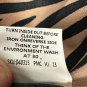 Celmia Womens Zebra Print Maxi Dress 5XL Loose Fit Beige & Black Polyester Long