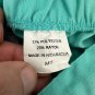 Greys Anatomy By Barco Womens Scrub Pants Size M Tall Polyester/Rayon Aqua