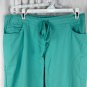 Greys Anatomy By Barco Womens Scrub Pants Size M Tall Polyester/Rayon Aqua