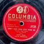 Harry James & His Orchestra Featuring Frank Sinatra 78 RPM Vinyl Columbia 36738