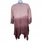 CAL Style Ombr&Atilde;&copy; Pink Tunic Top With Lace Trim & Tie Waist Size S