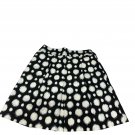 East 5th Womens Size 16 Black/White Polka Dot Pleated Skirt Cotton Blend A-Line East 5th Womens Size 16 Black/White Polka Dot Pleated Skirt Cotton Blend A-Line