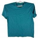 Hanes Originals Men's Teal Crewneck T-Shirt 95% Cotton & 5% Spandex Size X-Large
